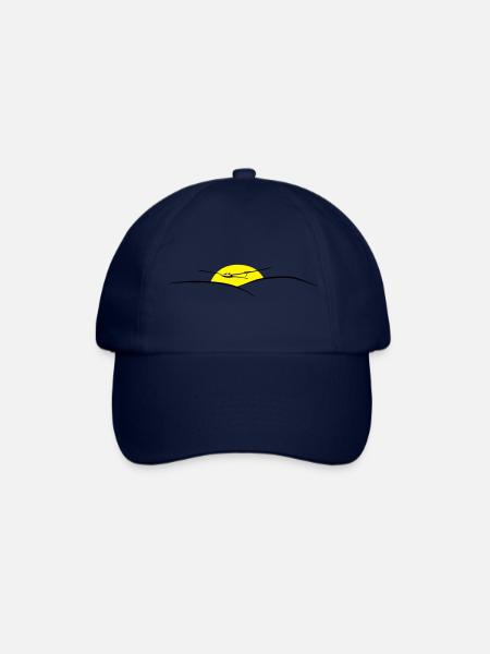 sonne segelflug - Baseballkappe - Blau/Blau