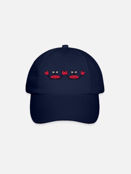 Crabs - Baseballkappe - Blau/Blau