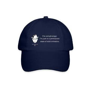 Mild irritation - Baseball Cap - blue/blue - Front