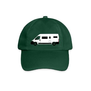 Camping car - Casquette classique - vert bouteille - Devant