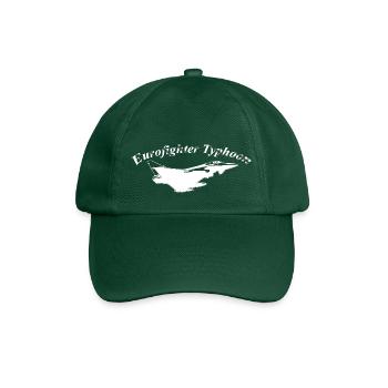 Eurofighter neg - Baseball Cap - bottle green - Front