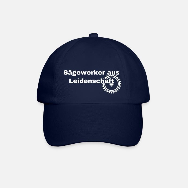 Sägewerker aus Leidenschaft - Baseballkappe - Blau/Blau