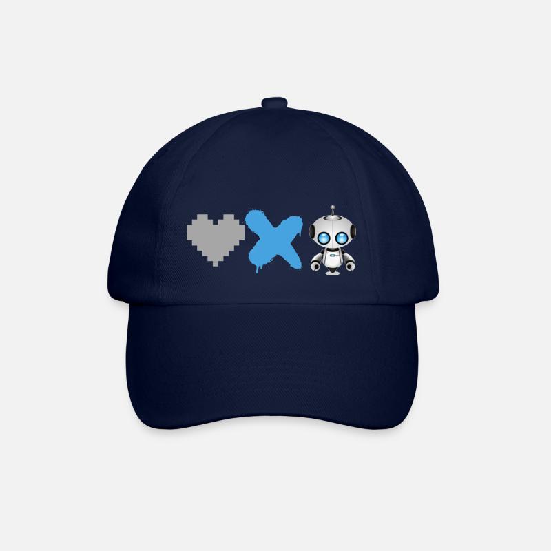 Love Death robot - Casquette classique - bleu/bleu