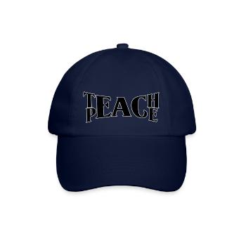 ENSEIGNER LA PAIX - Casquette classique - bleu/bleu - Devant