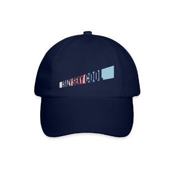 crazy sexy cool design - Baseball Cap - blue/blue - Front