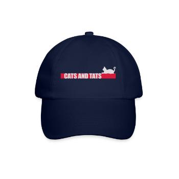 Citation de chats et de tats - Casquette classique - bleu/bleu - Devant