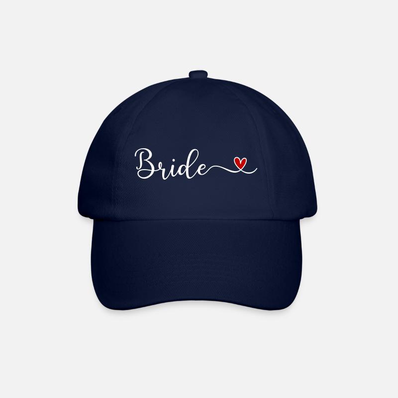 Braut - Baseballkappe - Blau/Blau