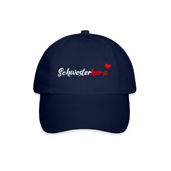 Schwesterherz White - Baseballkappe - Blau/Blau - Vorne