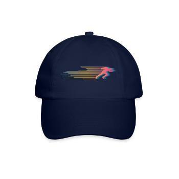Biking Running Marathon Triathlon Bike - Baseball Cap - blue/blue - Front