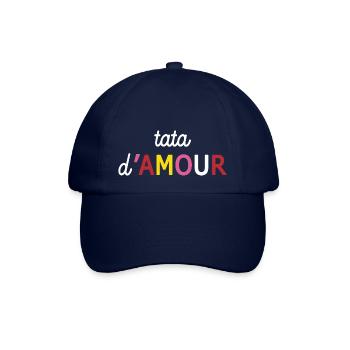 TATA D'AMOUR - Casquette classique - bleu/bleu - Devant