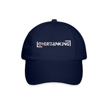 Overthinking - Baseballkappe - Blau/Blau - Vorne