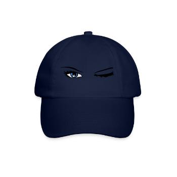 Sexy Eyes , Sexy Augen - Baseballkappe - Blau/Blau - Vorne