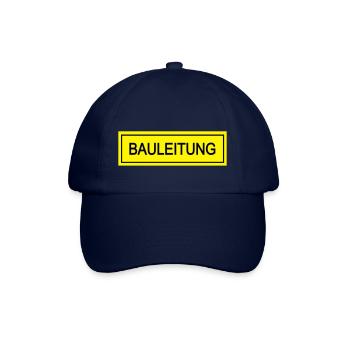 bauleitung - Baseballkappe - Blau/Blau - Vorne