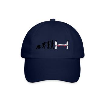 evolution_sanitaeter_09_201602_3c - Baseballkappe - Blau/Blau - Vorne