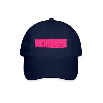 Einzelstück - Baseballkappe - Blau/Blau - Vorne