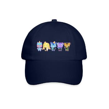 Cute and Funneh Animal Plushies - Baseball Cap - blue/blue - Front