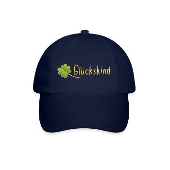 Lucky clover lucky child - Baseball Cap - blue/blue - Front