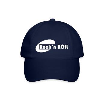 Rock Music Rock and Roll - Baseball Cap - blue/blue - Front