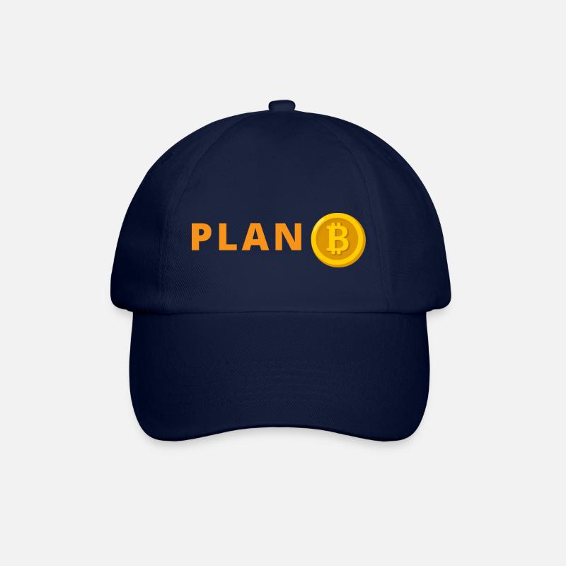 Bitcoin Plan B - Casquette classique - bleu/bleu