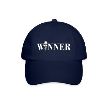Winner sperm - Baseball Cap - blue/blue - Front
