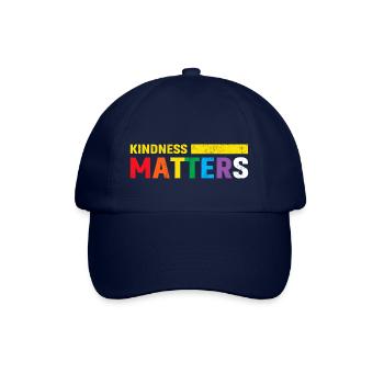 Kindness Matters - Baseballkappe - Blau/Blau - Vorne
