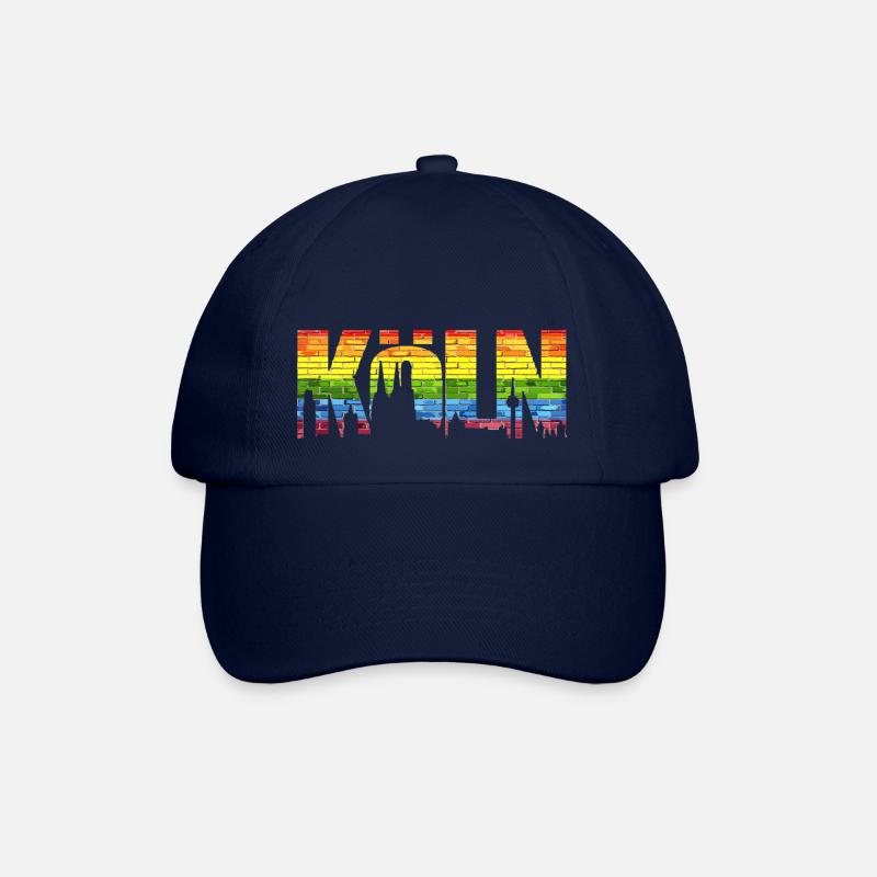 LGBT Köln Pride - Baseballkappe - Blau/Blau