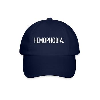 Hemophobia - Casquette classique - bleu/bleu - Devant