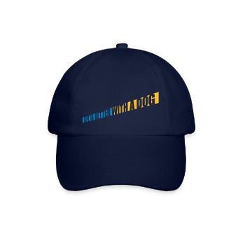 better with a dog - Baseballkappe - Blau/Blau - Vorne