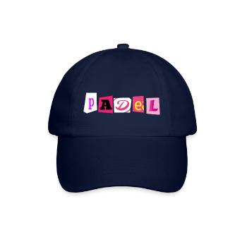 Padel pour les joueurs et joueuses de Padel - Casquette classique - bleu/bleu - Devant