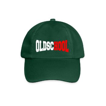 oldschool Hooligan Ultra Fanartikel Fan Fussball - Baseballkappe - Flaschengrün - Vorne