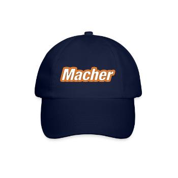 Macher - Baseballkappe - Blau/Blau - Vorne