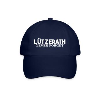 Lutzerath Braunkohle Umweltschutz Geschenk - Baseballkappe - Blau/Blau - Vorne