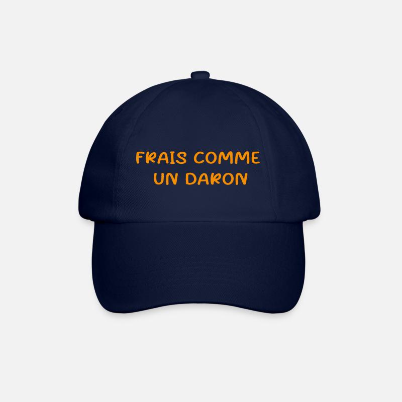 frais comme un daron - Casquette classique - bleu/bleu