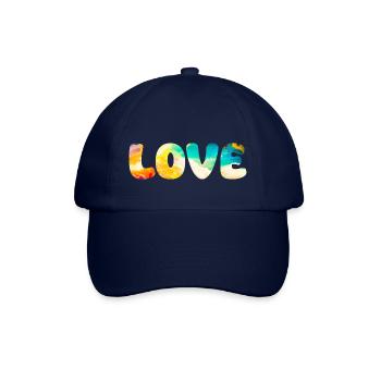 AMOUR - Casquette classique - bleu/bleu - Devant