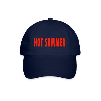 hot summer - Baseballkappe - Blau/Blau - Vorne