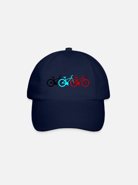 Fahrrad Bike Fahrräder - Baseballkappe - Blau/Blau