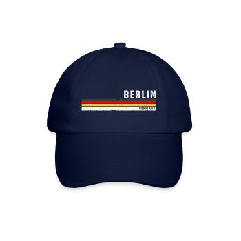 Berlin Capital Of Germany - Lustiges Hemd Souvenir - Baseball Cap - blue/blue - Front