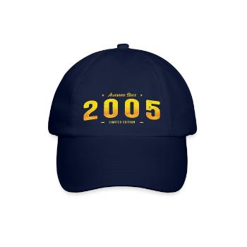Génial depuis 2005 - 20e anniversaire Édition limitée - Casquette classique - bleu/bleu - Devant