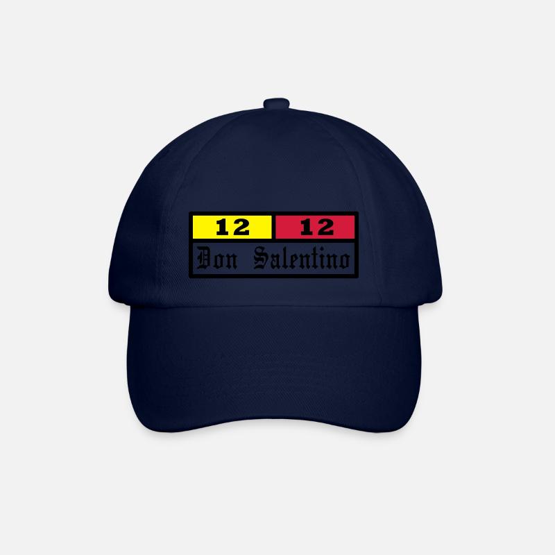 Don Salentino12 Rettangolo by Fantomissimo - Baseballkappe - Blau/Blau