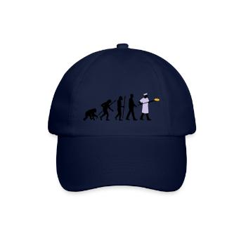 evolution_backer_122013_b_3c - Baseballkappe - Blau/Blau - Vorne