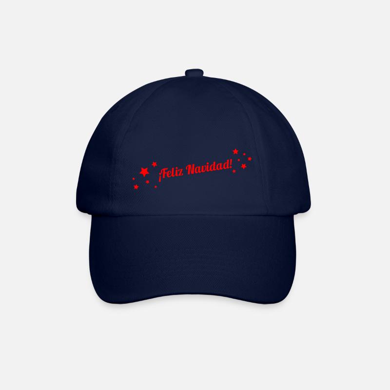 Feliz Navidad - Baseballkappe - Blau/Blau