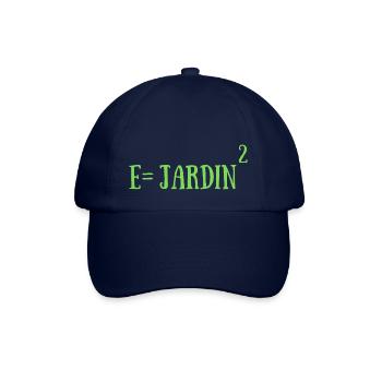 Energie équation jardin au carré humour jardinier - Casquette classique - bleu/bleu - Devant