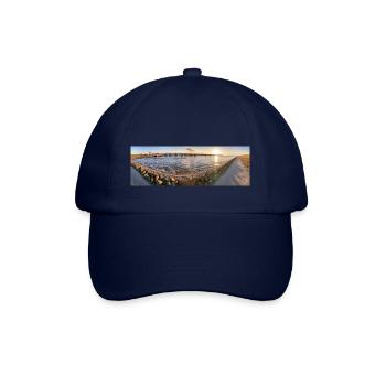 Panorama Coucher de soleil Husum - Casquette classique - bleu/bleu - Devant