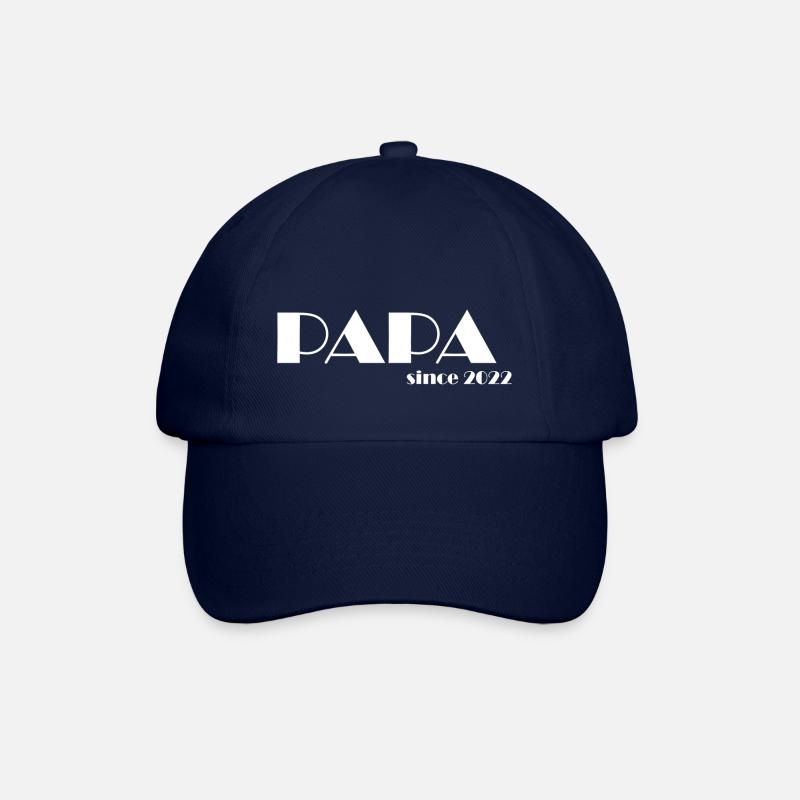 Papa 2022 w - Casquette classique - bleu/bleu