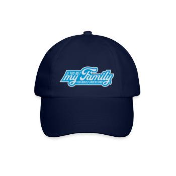 you would understand quote - Baseball Cap - blue/blue - Front
