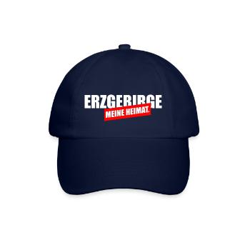 Erzgebirge meine Heimat - Baseballkappe - Blau/Blau - Vorne