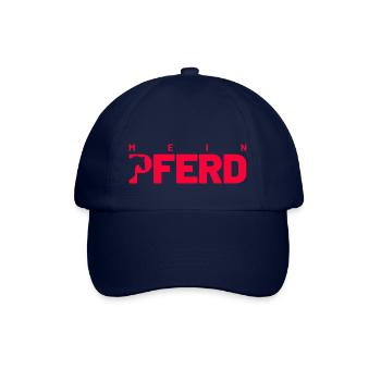 Mein Pferd - Baseballkappe - Blau/Blau - Vorne
