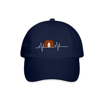 Black Girl Heartbeat - Casquette classique - bleu/bleu - Devant