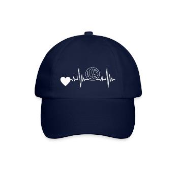 Volleyball de plage volleyball cadeau joueurs de volleyball - Casquette classique - bleu/bleu - Devant