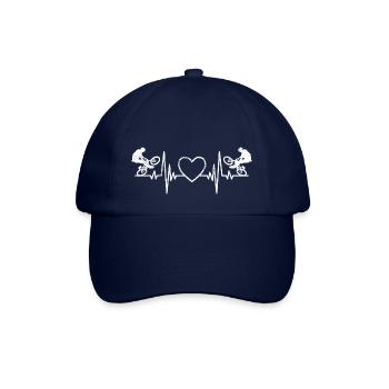 Bike Cycling Mountainbike Bike Tour - Baseball Cap - blue/blue - Front